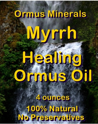 Ormus Minerals -Myrrh Healing Ormus Oil Ormus Minerals -Myrrh Healing Ormus Oil