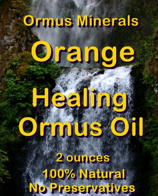 Ormus Minerals -Orange Healing Ormus Oil Ormus Minerals -Orange Healing Ormus Oil