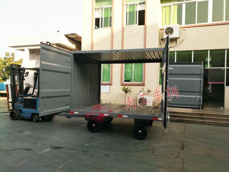 无动力全挂15吨三开门箱式开云·（kaiyun）官方网站非标订